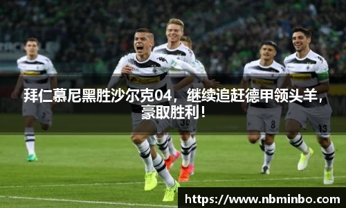 拜仁慕尼黑胜沙尔克04，继续追赶德甲领头羊，豪取胜利！